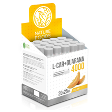 L-Carnitine+Guarana 4000 мг 25 мл - дюшес (Nature Foods)