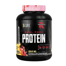 Real Food Protein isolate-mix 1800 г - клубника-банан (Reckful)