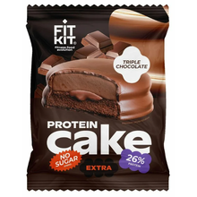 Protein Cake EXTRA 50 г - тройной шоколад (FitKit)