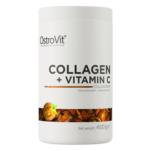 Collagen + Vitamin C 400 г - ром-кола (Ostrovit)