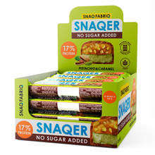 Cookie SNAQER 10*45 г - фисташка-карамель
